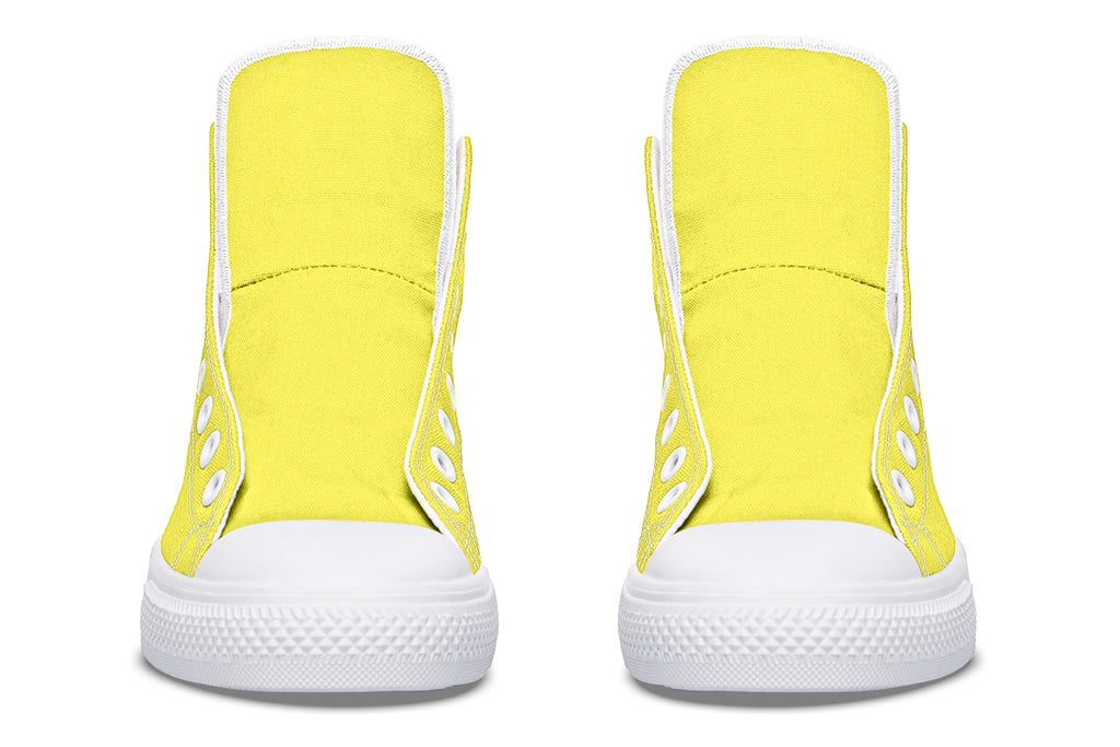 Sunny Yellow High Tops (Wide)