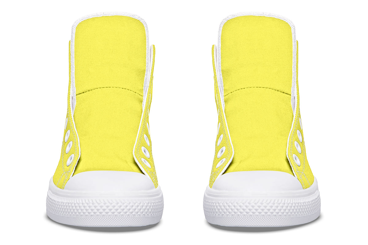 Sunny Yellow High Tops (Wide)
