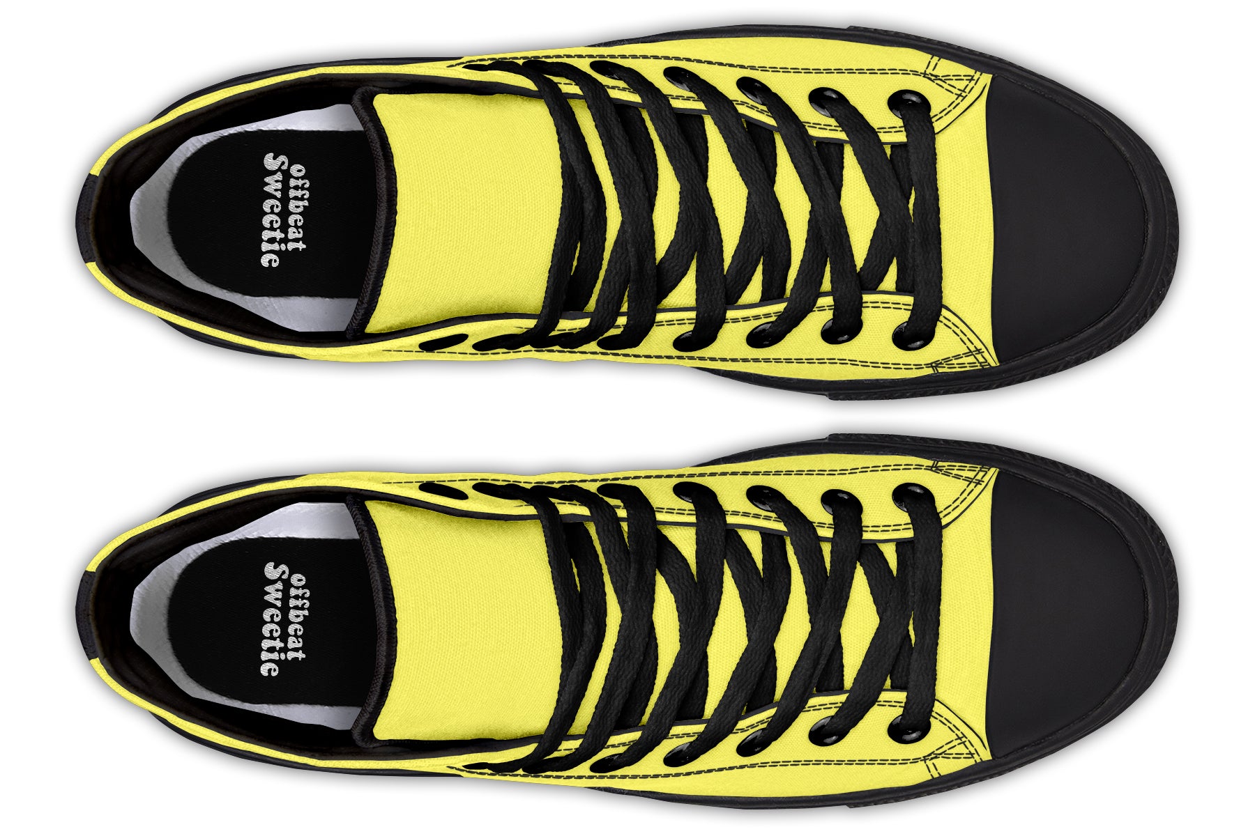 Sunny Yellow High Tops (Wide)