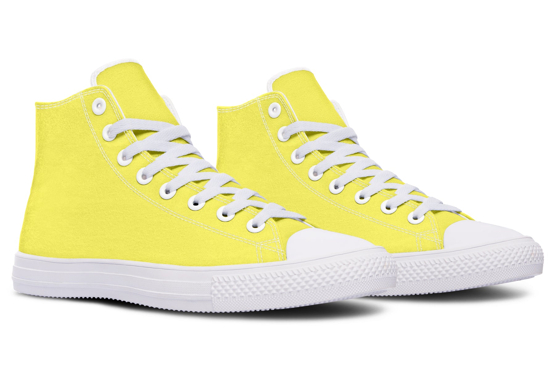 Sunny Yellow High Tops - Offbeat Sweetie