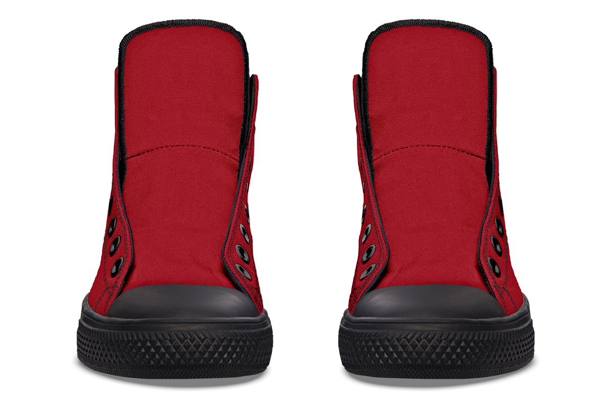 Toffee Apple High Tops (Wide)