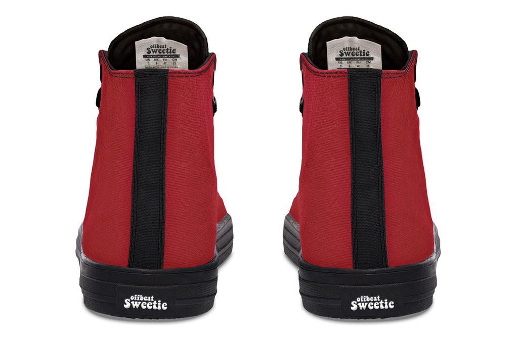 Toffee Apple High Tops (Wide)