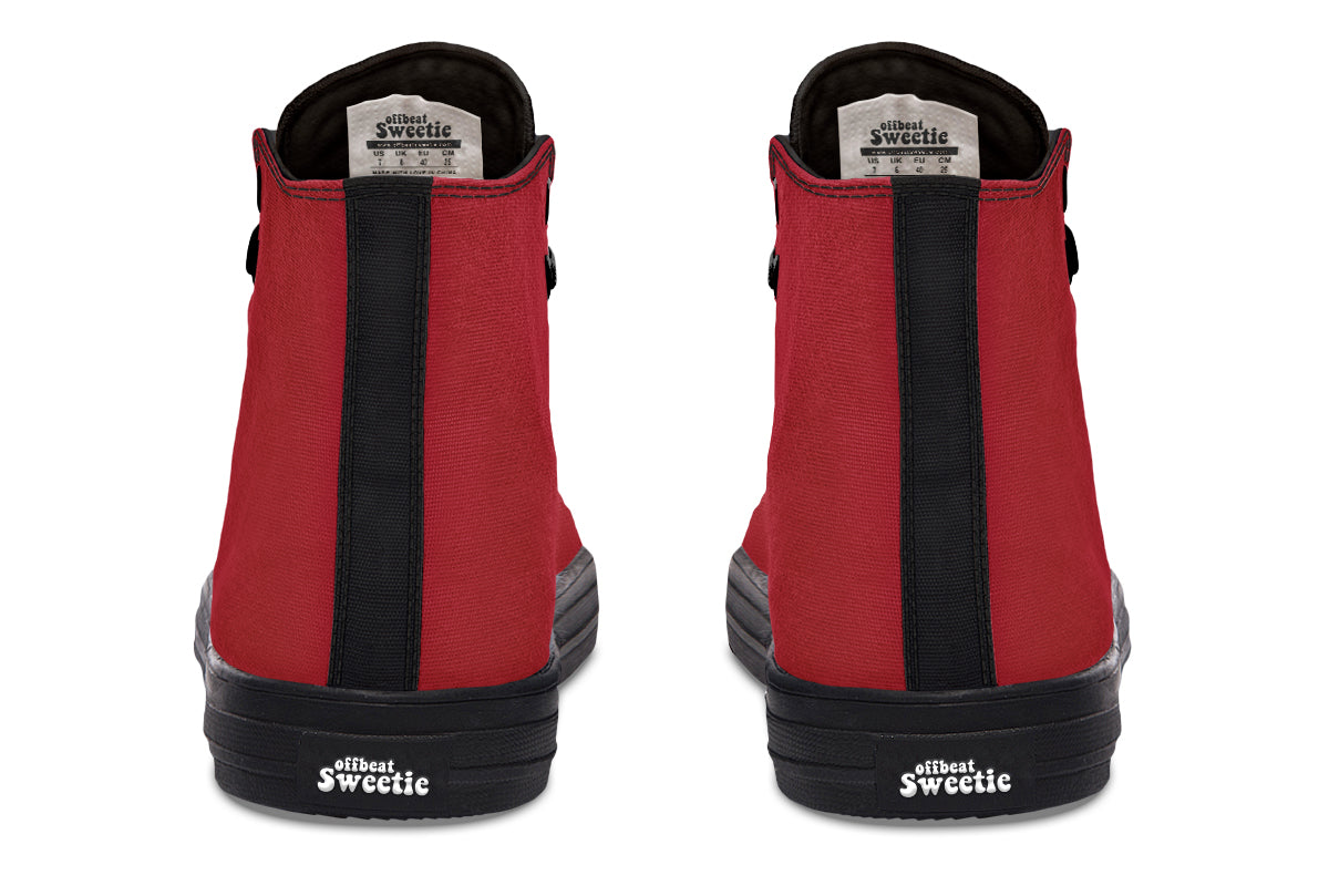 Toffee Apple High Tops (Wide)