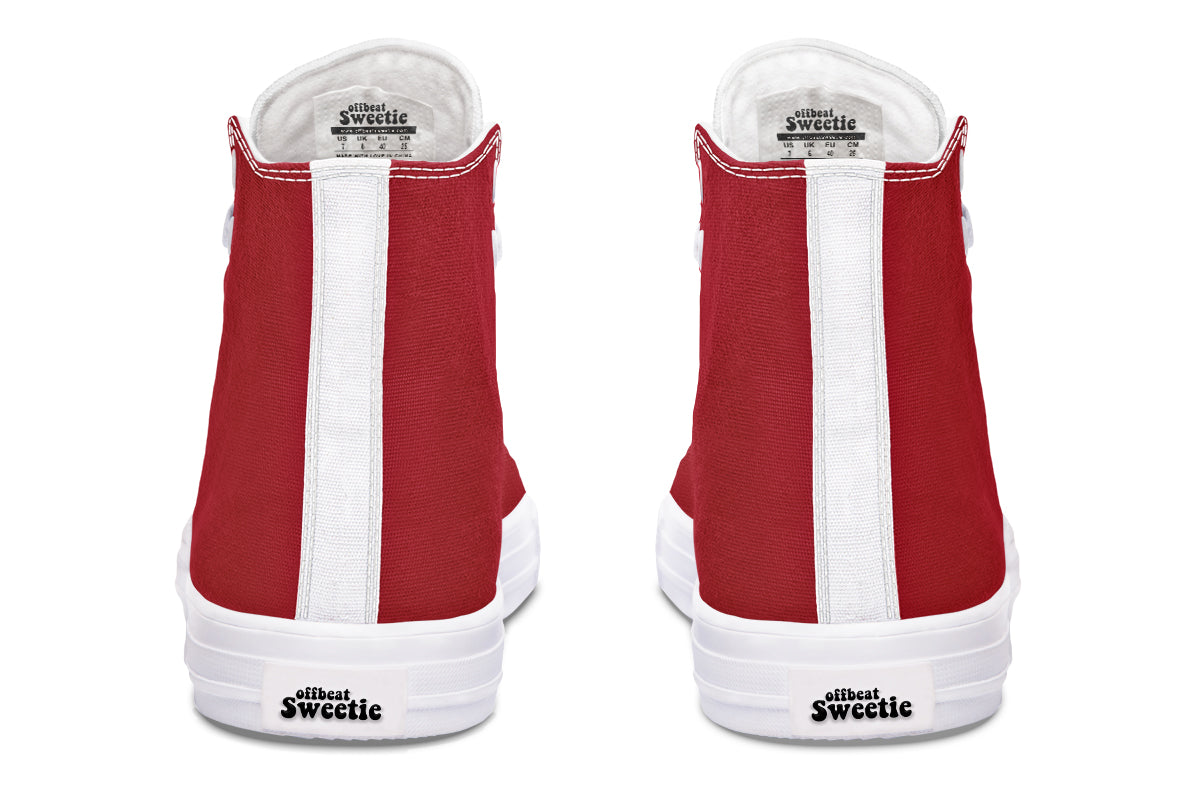 Toffee Apple High Tops (Wide)