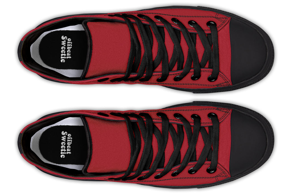 Toffee Apple High Tops (Wide)