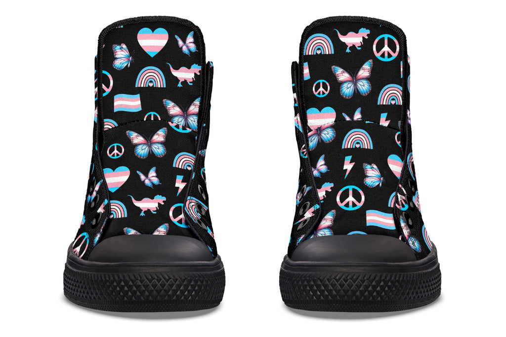 Trans Love High Tops (Wide)