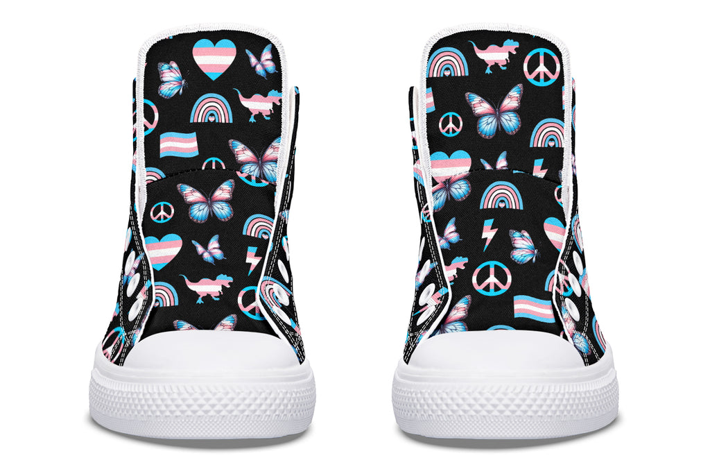 Trans Love High Tops (Wide)