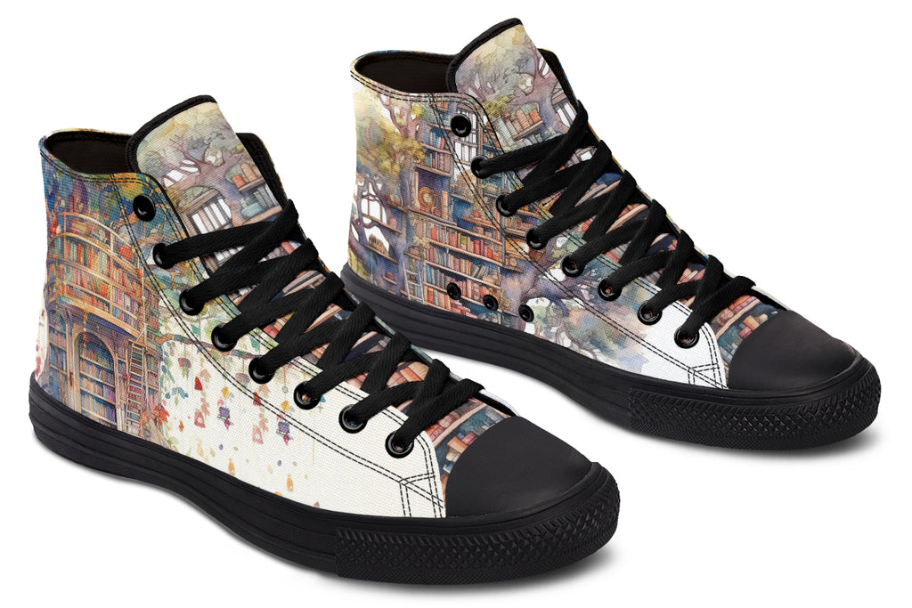 Tree Library High Tops - Offbeat Sweetie