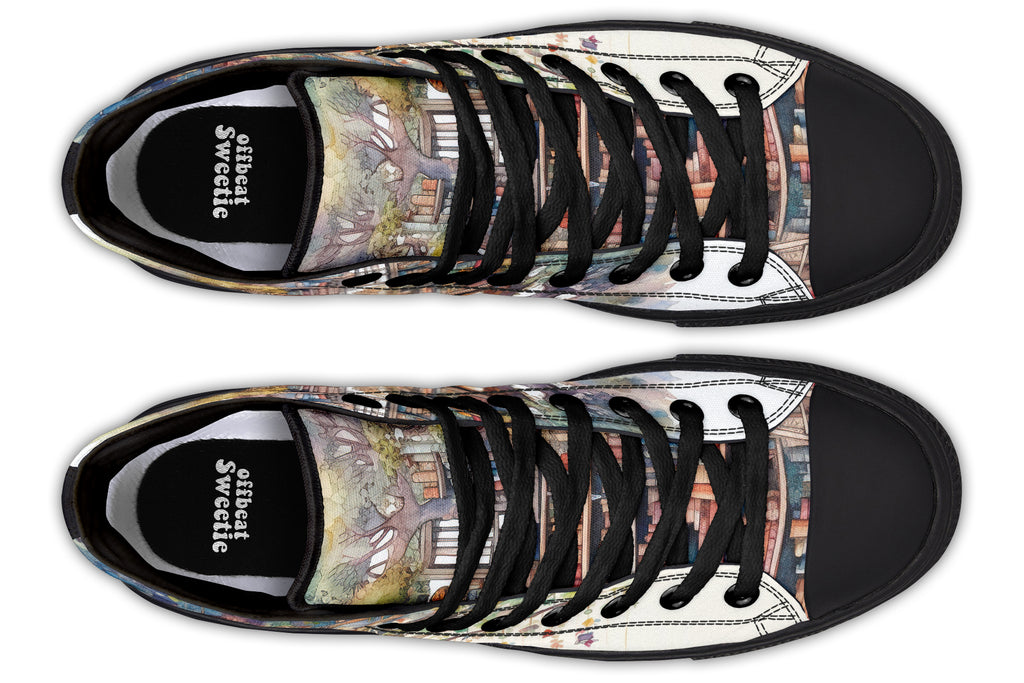 Tree Library High Tops - Offbeat Sweetie
