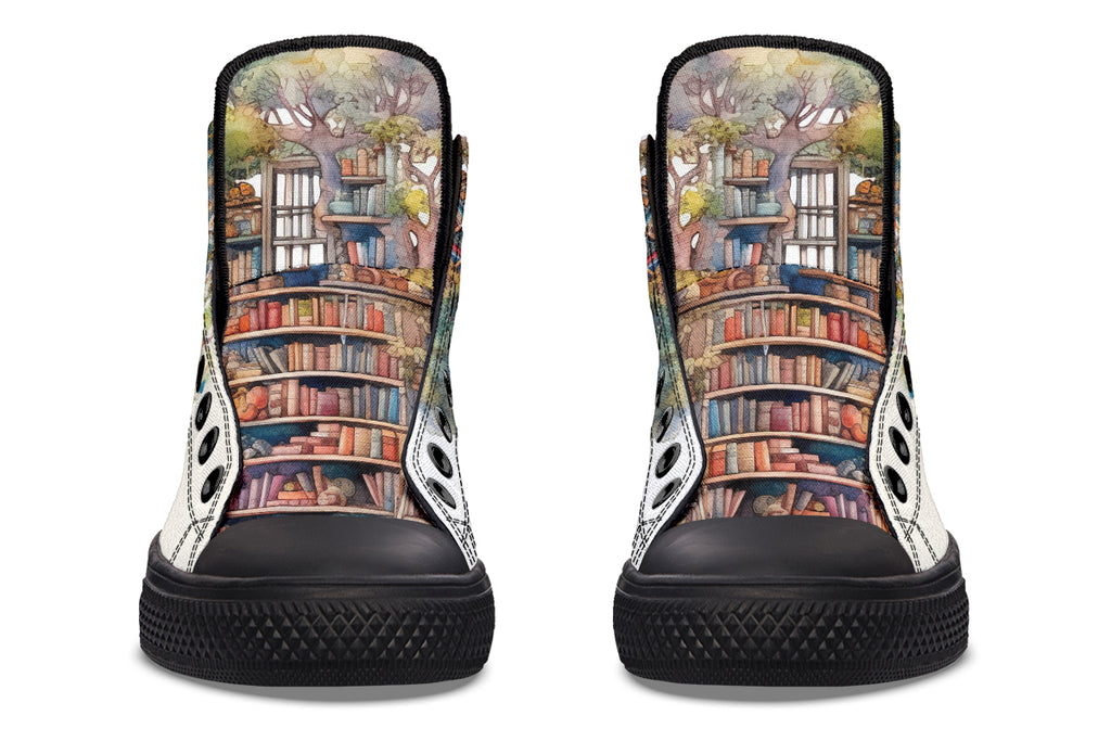 Tree Library High Tops (Wide)
