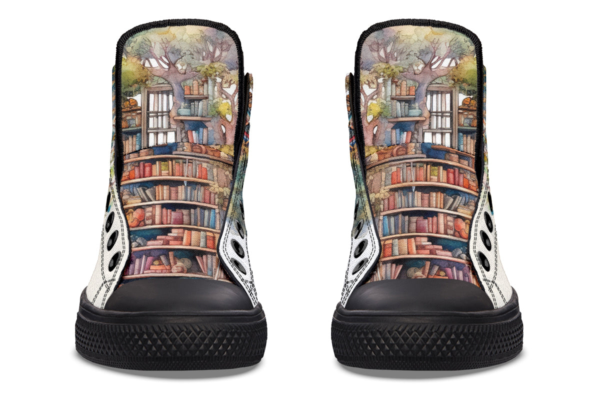 Tree Library High Tops (Wide)