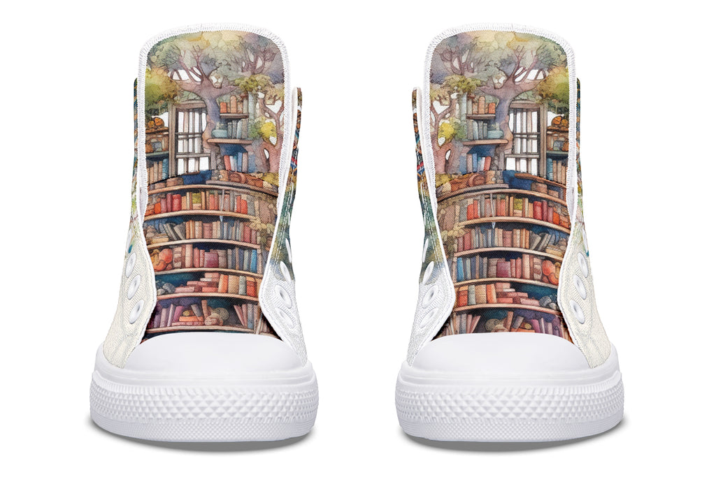 Tree Library High Tops (Wide)