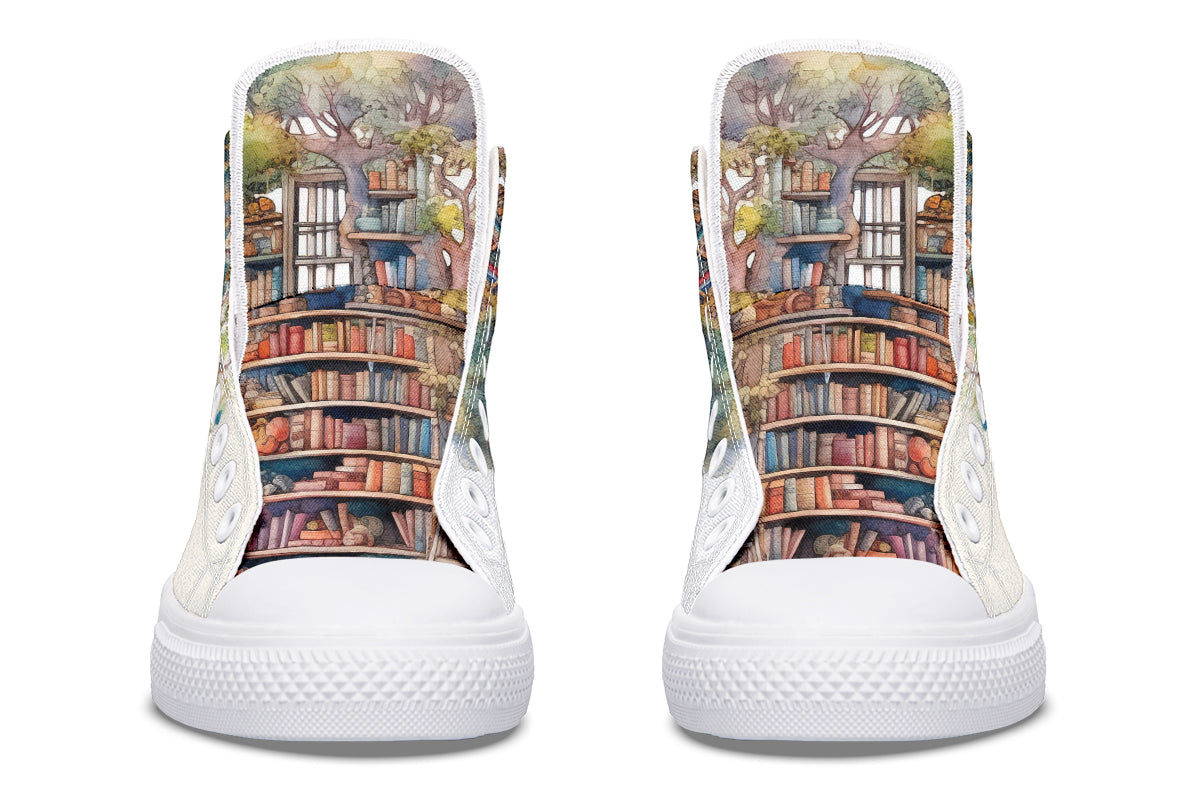 Tree Library High Tops (Wide)