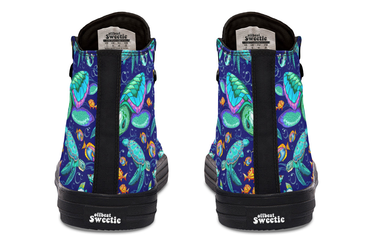 Turtle Tide High Tops (Wide)