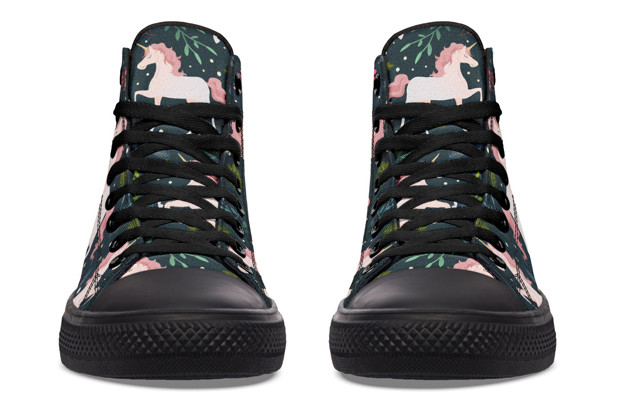 Unicorn Garden High Tops (Wide)