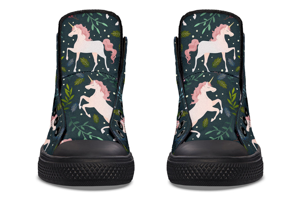 Unicorn Garden High Tops (Wide)