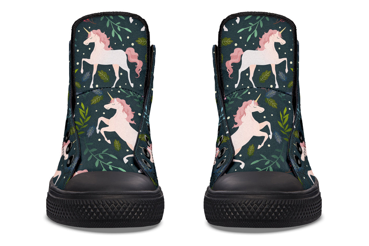 Unicorn Garden High Tops (Wide)