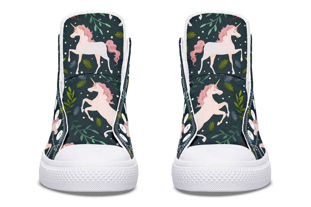 Unicorn Garden High Tops (Wide)