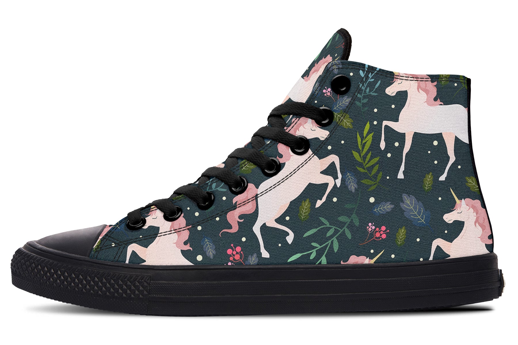 Unicorn Garden High Tops (Wide)