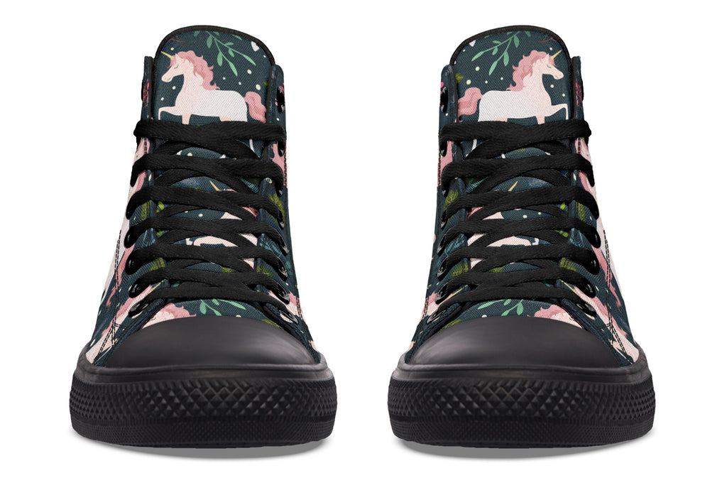 Unicorn Garden High Tops Offbeat Sweetie