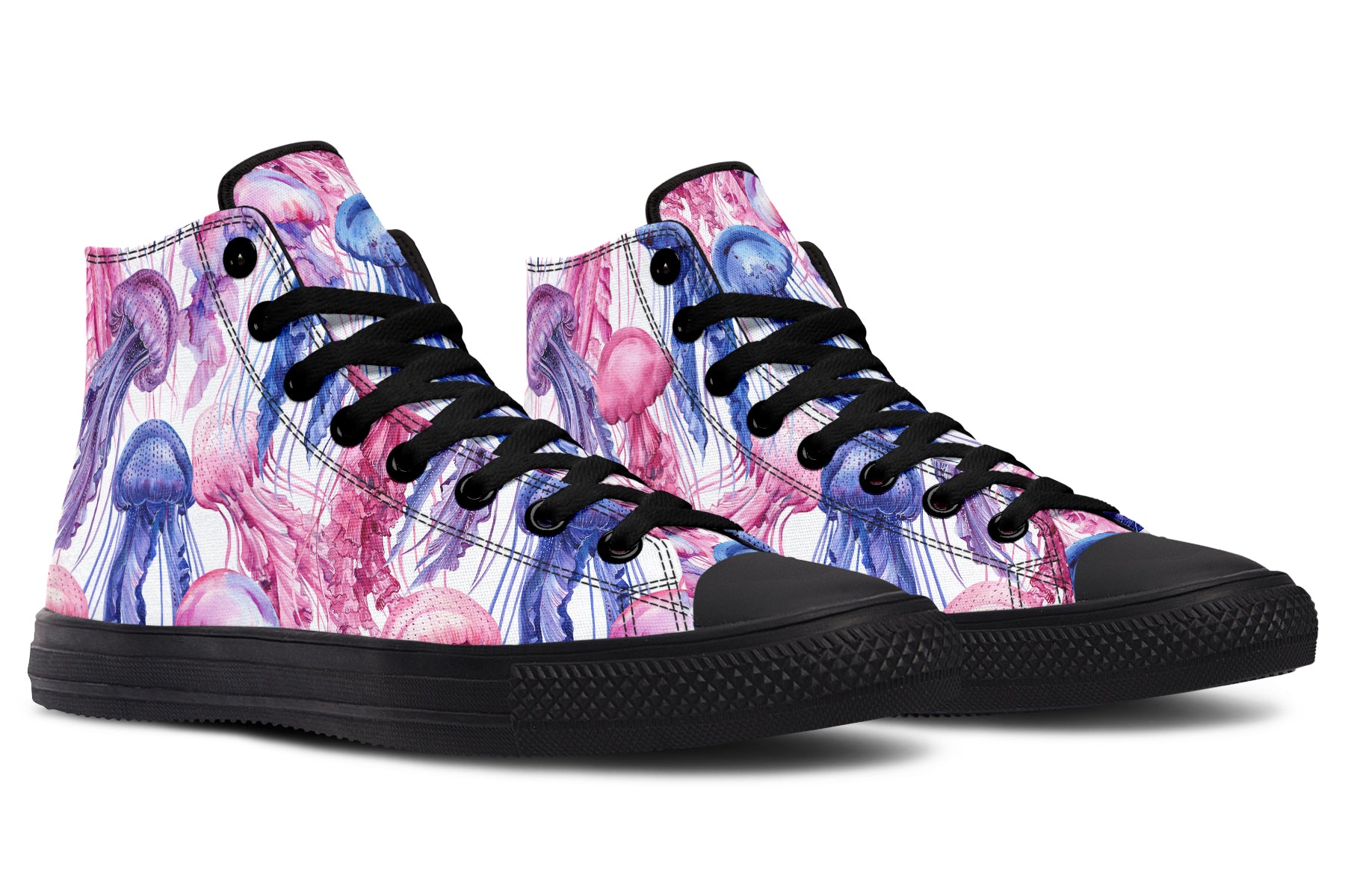 Watercolour Jellyfish High Tops