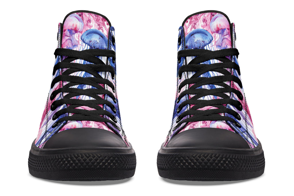 Watercolour Jellyfish High Tops