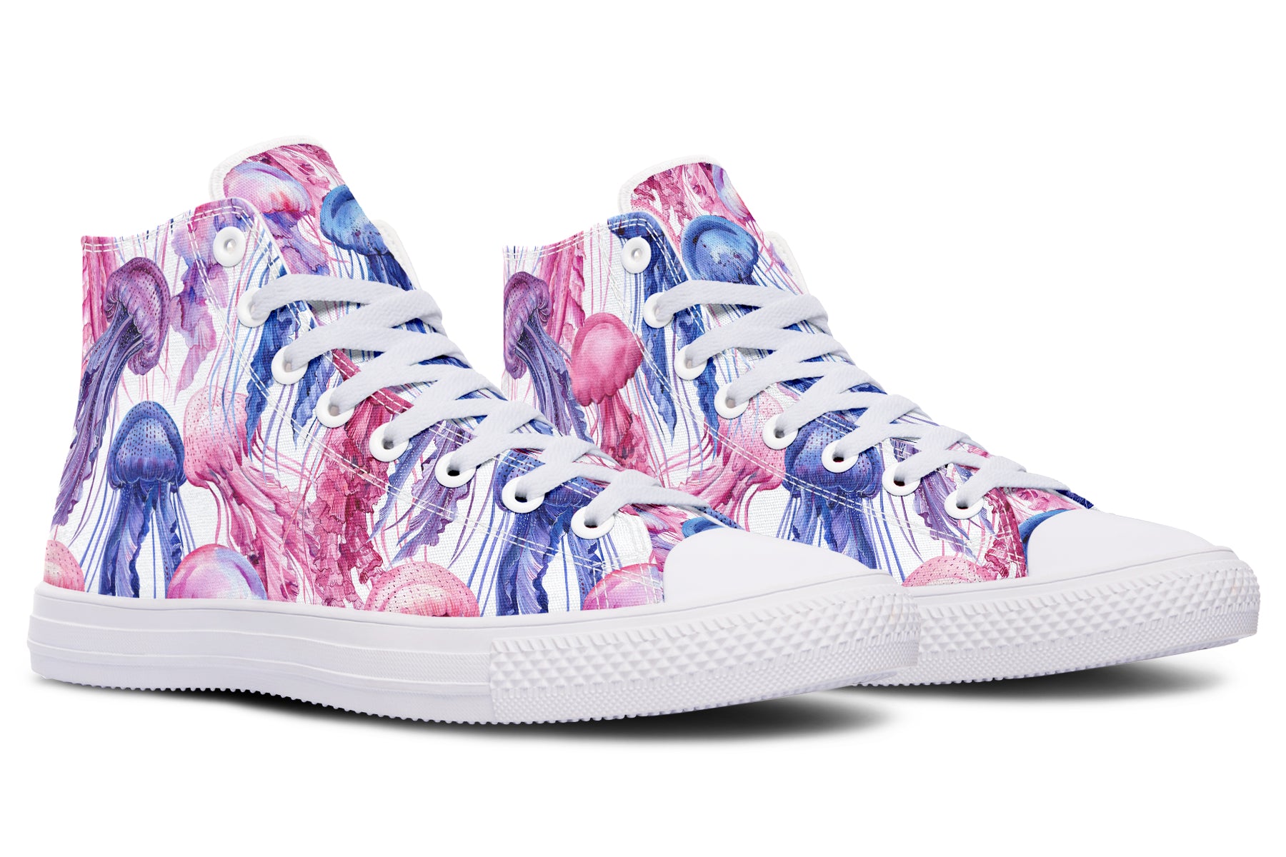 Watercolour Jellyfish High Tops