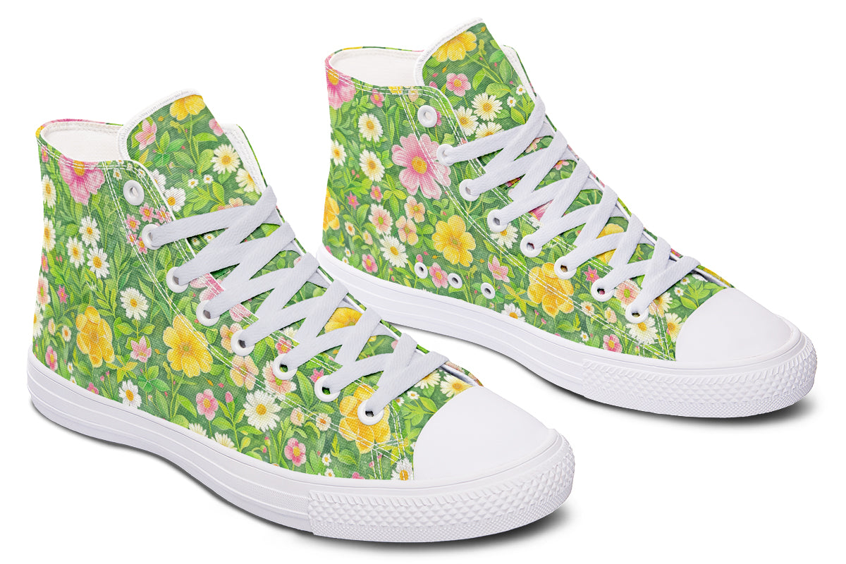 Wildflowers High Tops