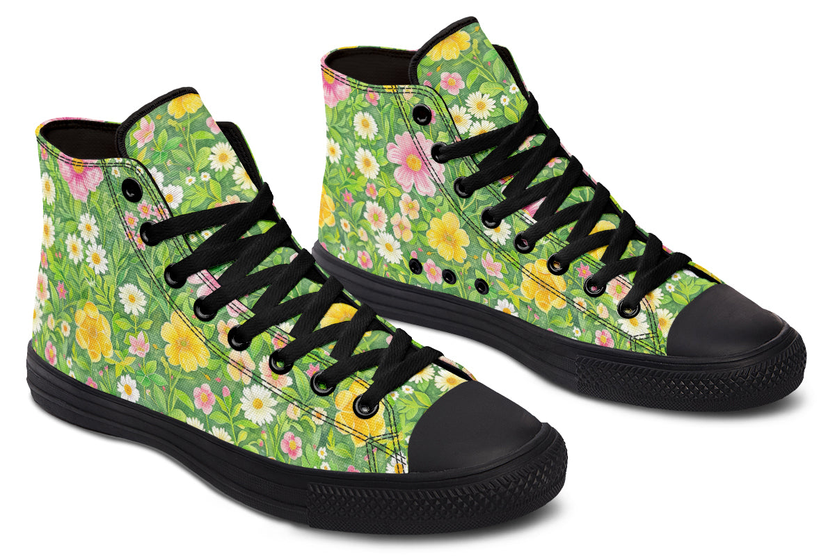 Wildflowers High Tops (Wide)