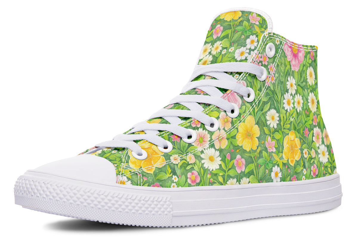 Wildflowers High Tops (Wide)