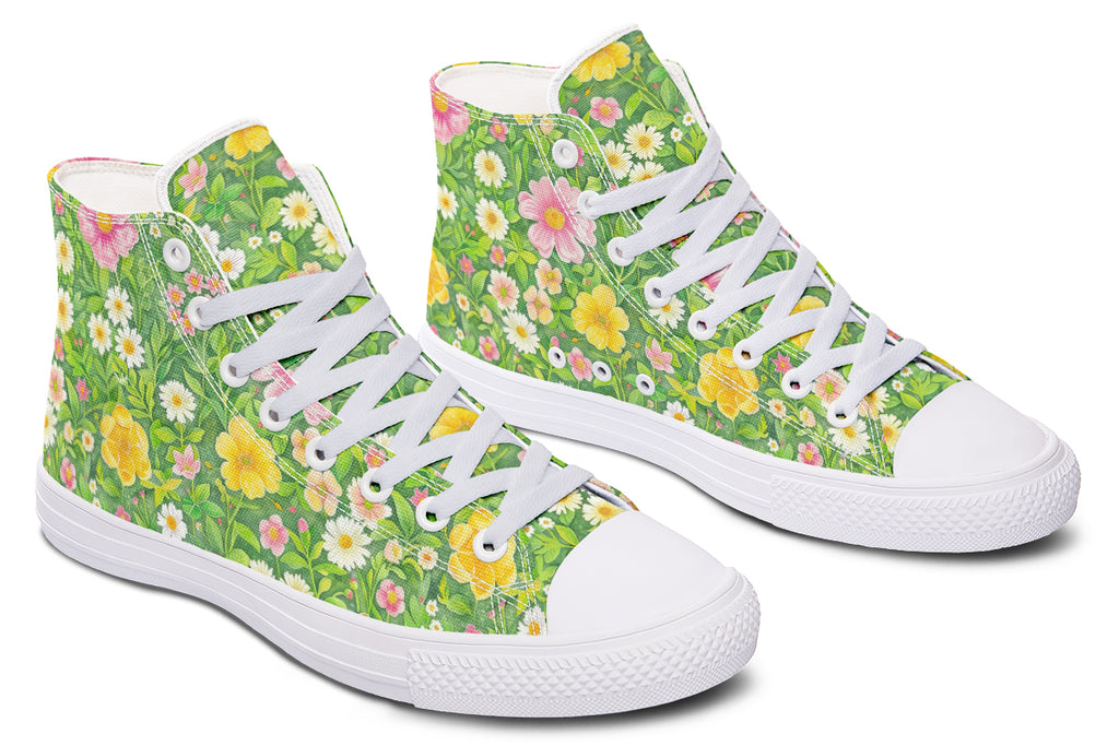 Wildflowers High Tops (Wide)