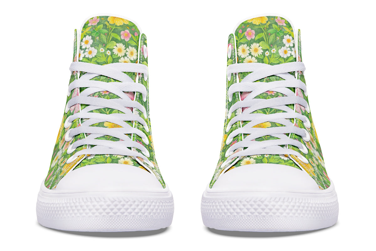 Wildflowers High Tops (Wide)