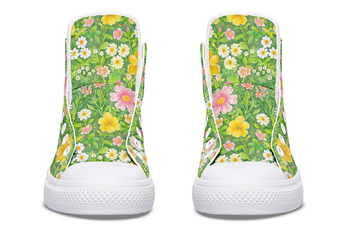 Wildflowers High Tops (Wide)