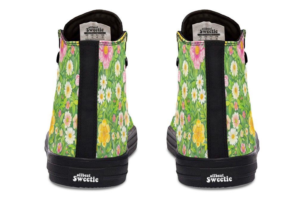 Wildflowers High Tops (Wide)