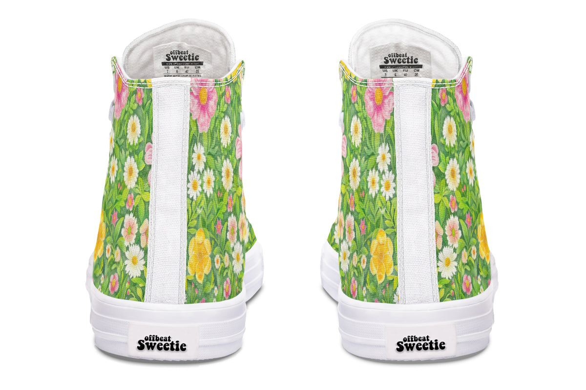 Wildflowers High Tops (Wide)
