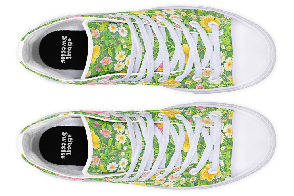 Wildflowers High Tops (Wide)