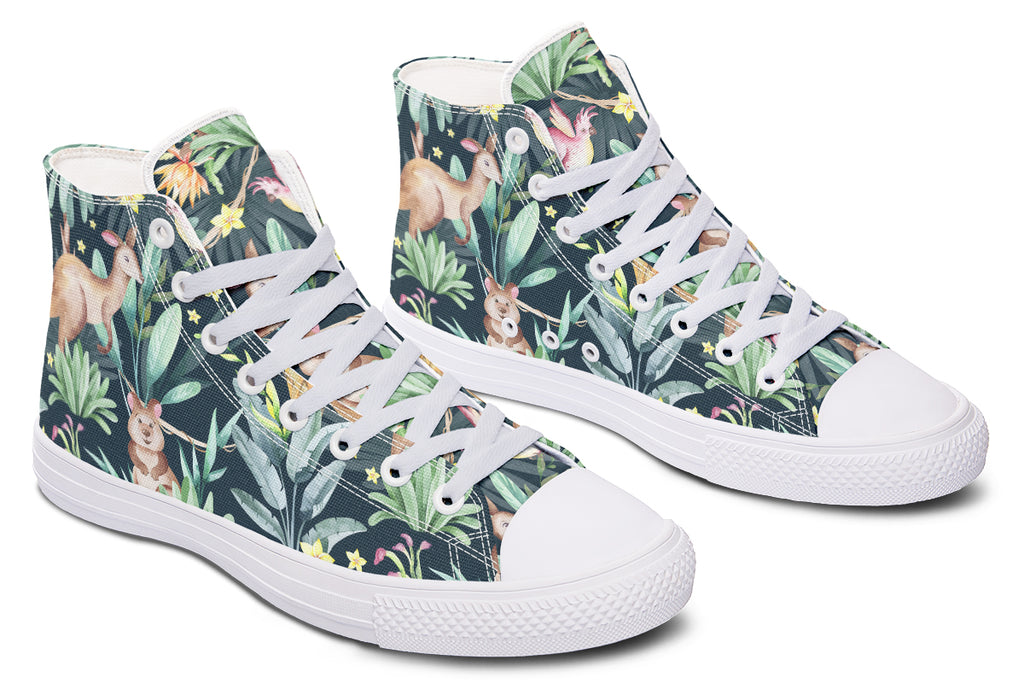 Wonderful Wildlife High Tops - Offbeat Sweetie