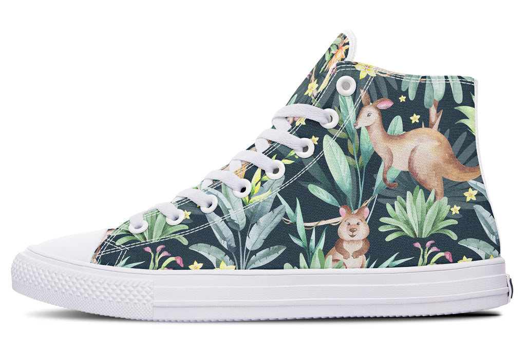 Wonderful Wildlife High Tops - Offbeat Sweetie
