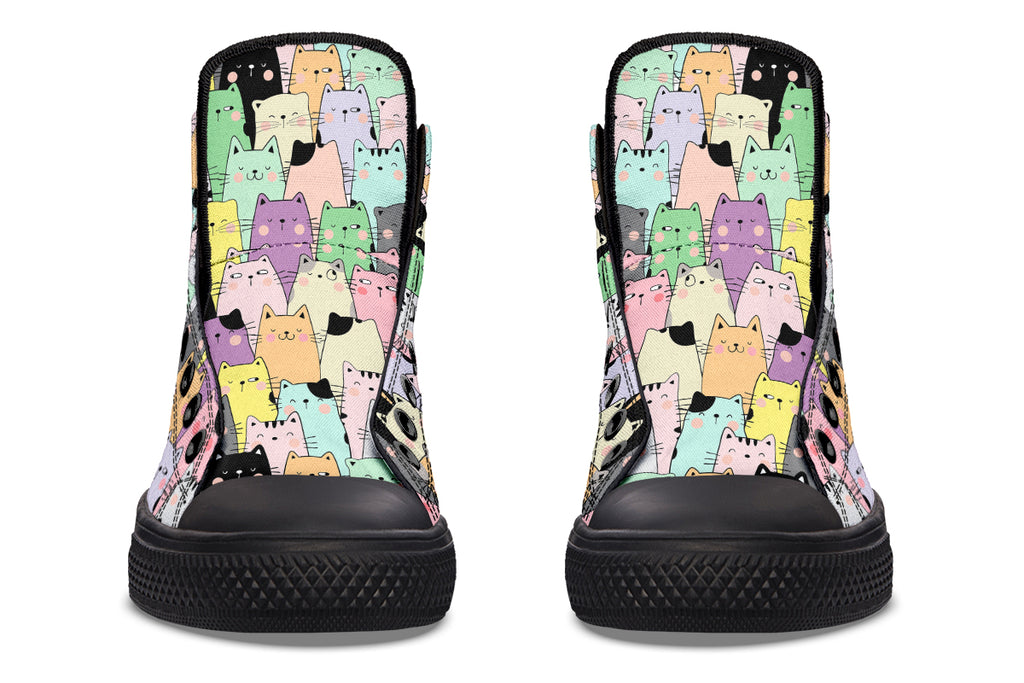 Youve Got To Be Kitten Me High Tops (Wide)