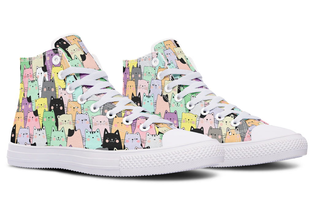 Youve Got To Be Kitten Me High Tops (Wide)