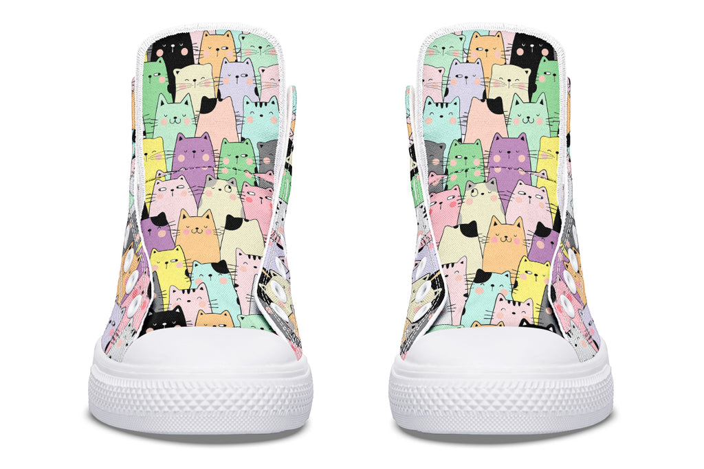 Youve Got To Be Kitten Me High Tops (Wide)