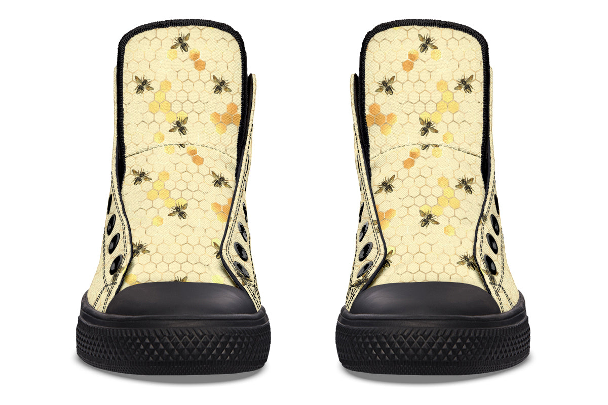 Busy Bees High Tops (Wide)