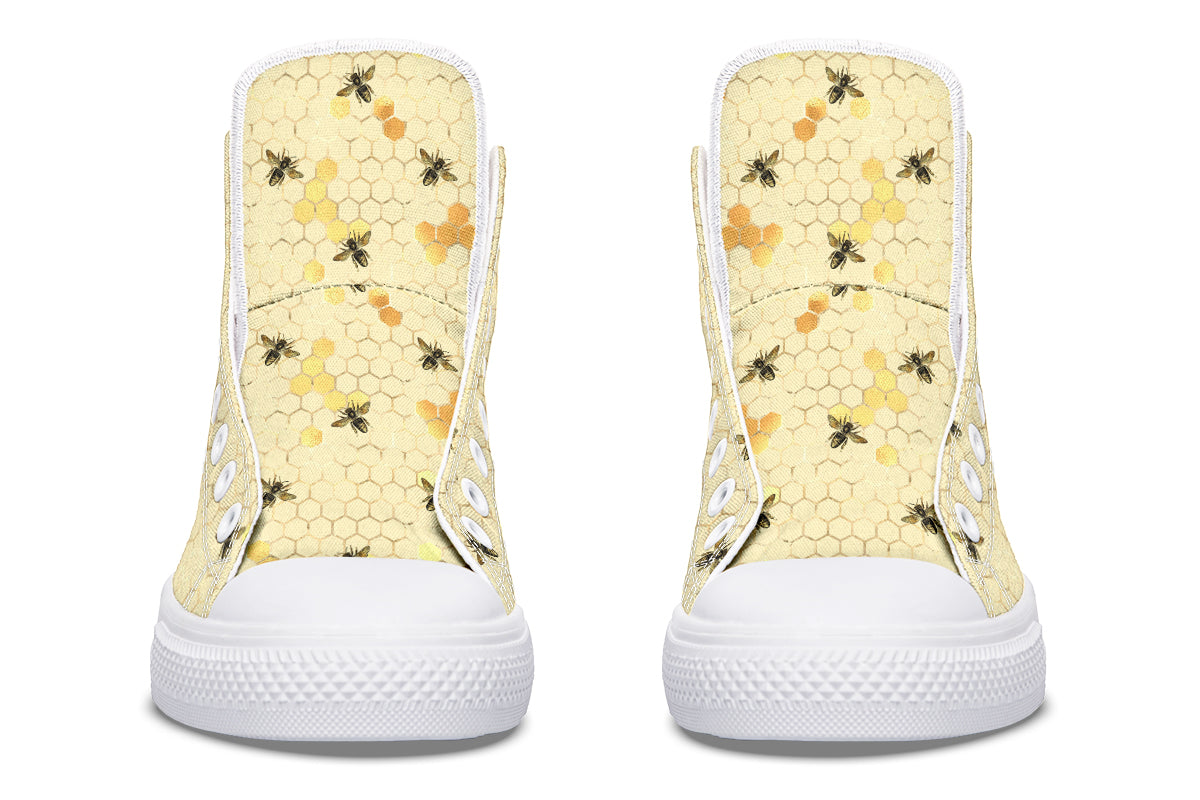 Busy Bees High Tops (Wide)