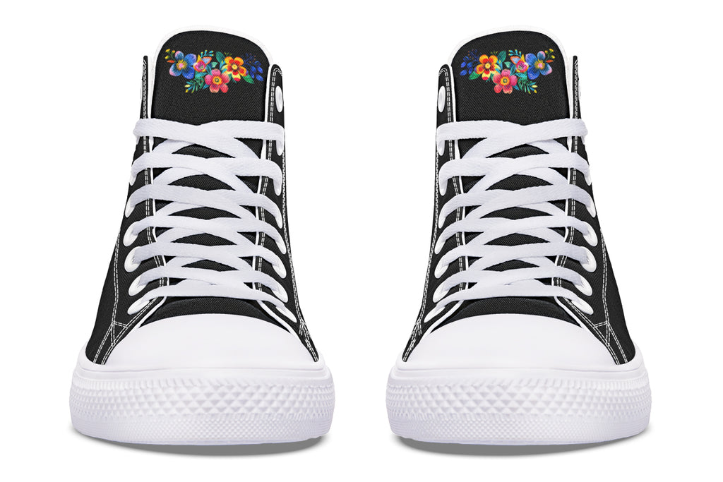 Day of the Dead High Tops (Wide)