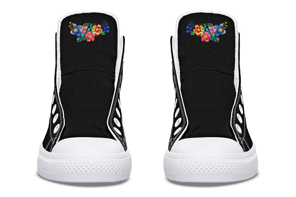 Day of the Dead High Tops (Wide)