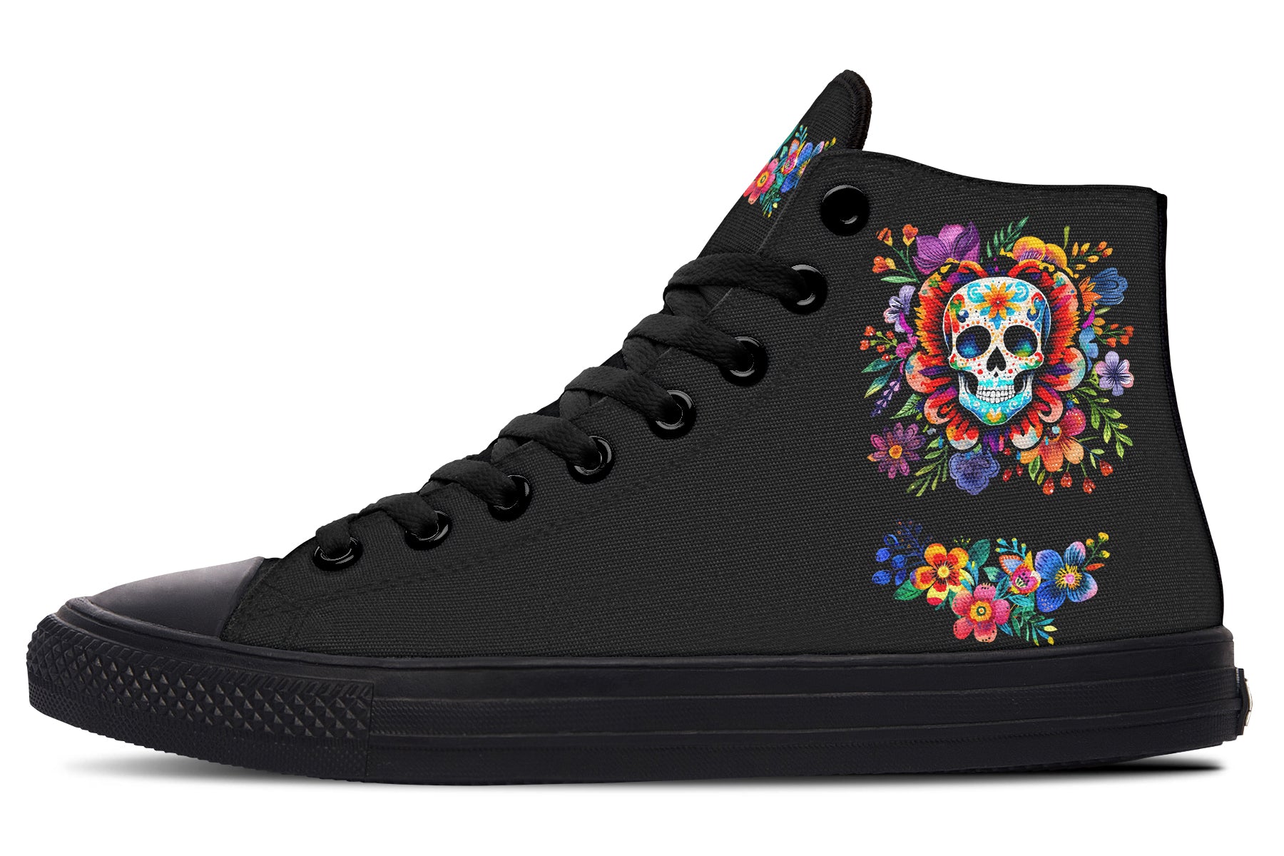 Day of the Dead High Tops (Wide)