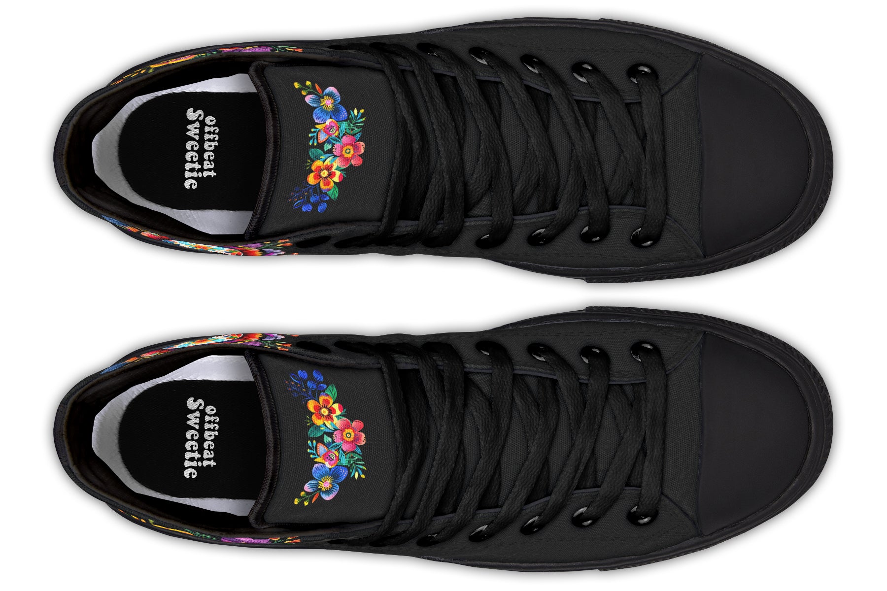 Day of the Dead High Tops (Wide)
