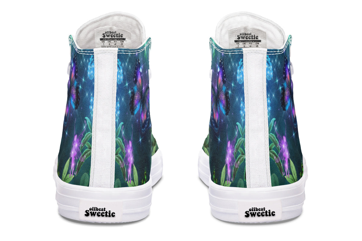 Enchanted Garden High Tops (Wide)