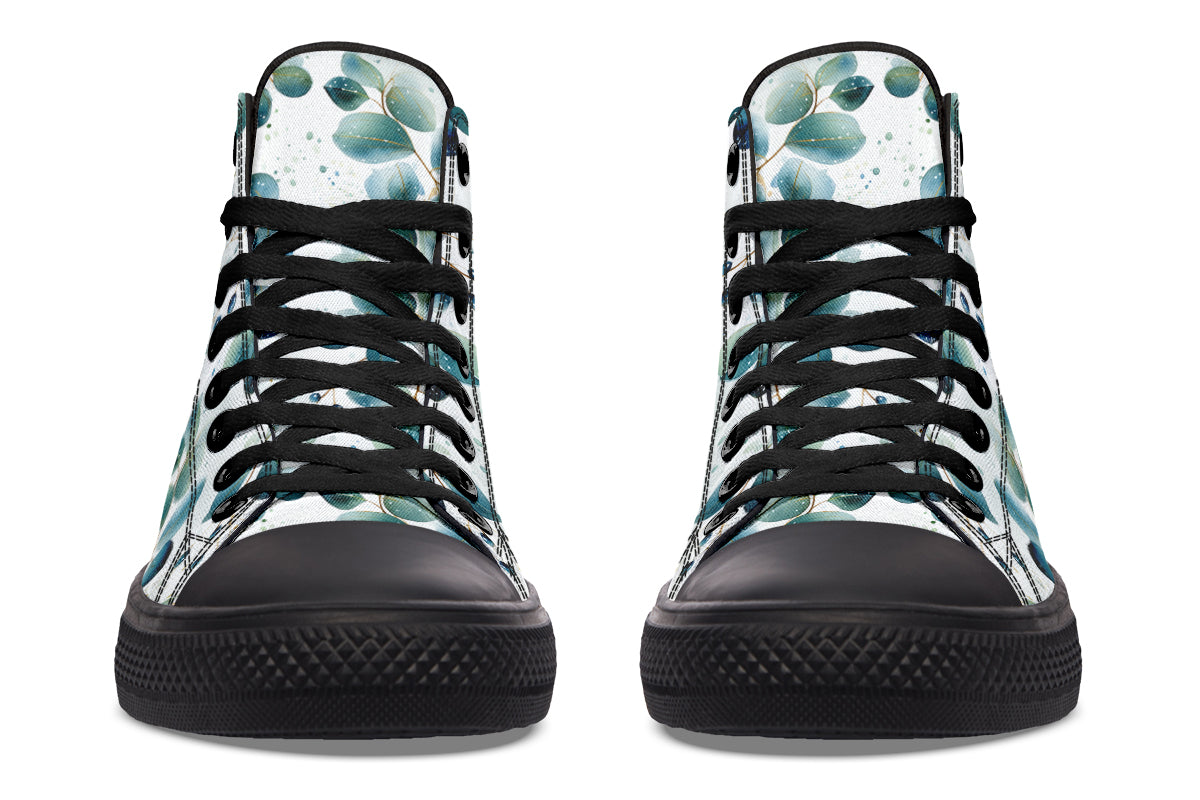 Eucalyptus Leaves High Tops (Wide)