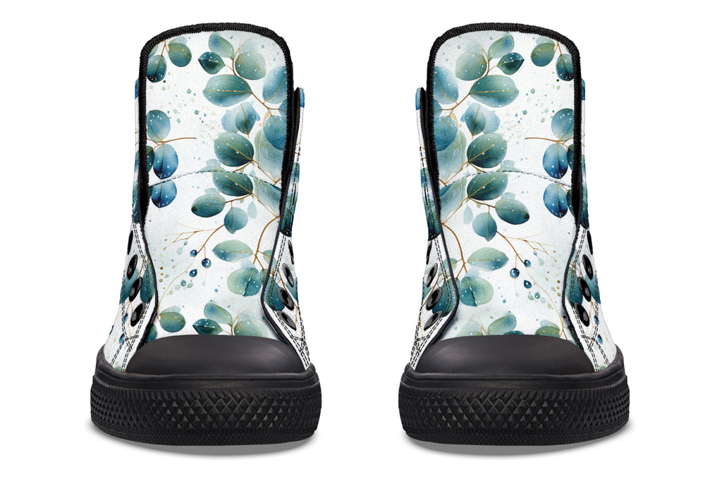 Eucalyptus Leaves High Tops (Wide)